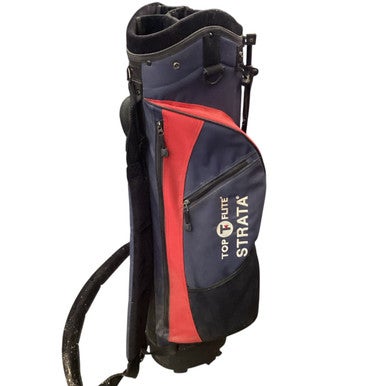 Used Top Flite TOP FLITE STRATA STAND BAG Mens Stand Bag Red And Navy Blue 11760-S000084152