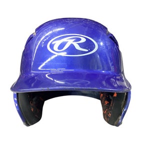 Used Rawlings BASEBALL HELMET Batting Helmet No Mask Navy Blue LG 11760-S000084122