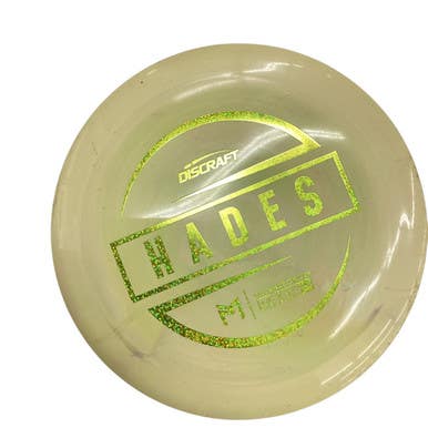 Used Discraft PM HADES Disc Golf Driver Yellow 11760-S000084091