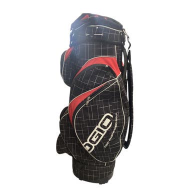 Used Ogio CART BAG Mens Stand Bag Black And Red 11760-S000084072