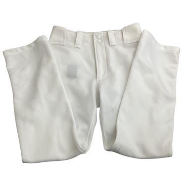 Used Mizuno BASEBALL PANTS BB/SB Pant Boys White LG 11760-S000084605