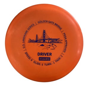 Used HIAARO DRIVER Disc Golf Driver Orange 11760-S000084549
