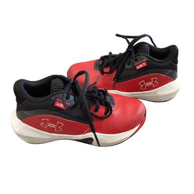 Used Under Armour Basketball Shoes Y Red Junior 01 11760-S000084536