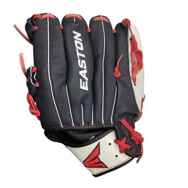 Used Easton PRO YOUTH BB/SB Glove LH Throw White/Red/Navy 10" 11760-S000084497
