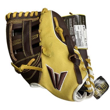 Used Easton FUTURE ELITE BB/SB Glove RH Throw Chocolate And Almond 11" 11760-S000084495