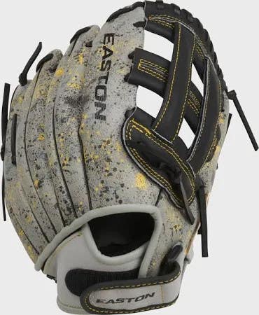 Used Easton HAVOC SERIES BB/SB Glove RH Throw Black And Gold 11" 11760-S000084491