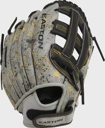 Used Easton HAVOC SERIES BB/SB Glove RH Throw Black And Gold 11" 11760-S000084491