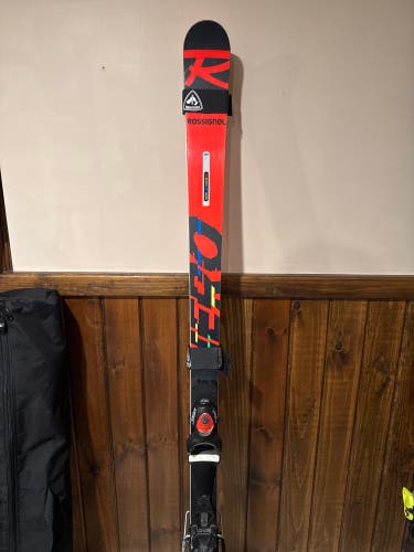Rossignol Hero Athlete GS 182 cm Racing Skis With Bindings (Used)
