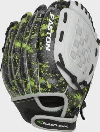 Used Easton HAVOC SERIES BB/SB Glove RH Throw Black And Green 10" 11760-S000084481