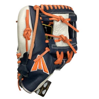 Used Easton FUTURE ELITE BB/SB Glove LH Throw Navy Blue And Orange 11" 11760-S000084476