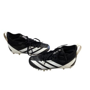Used Adidas Jr FB Cleats Black Junior 02.5 11760-S000083580