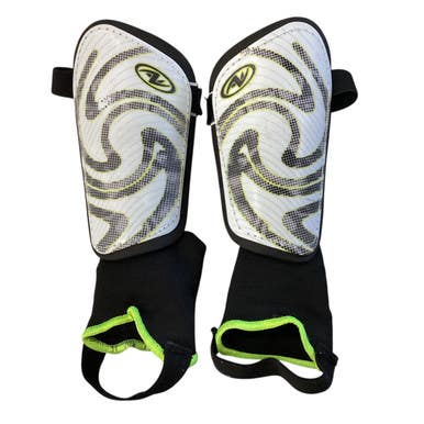 Used Soccer Shin Guards Junior White MD 11760-S000083574