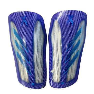 Used Adidas Soccer Shin Guards Adult Royal Blue MD 11760-S000083575