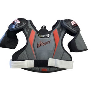 Used Bauer LIL SPORT Junior Shoulder Pads MD 11760-S000083570
