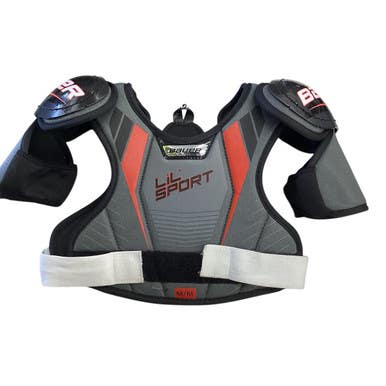 Used Bauer LIL SPORT Junior Shoulder Pads MD 11760-S000083570