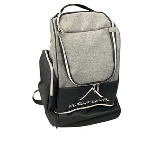 Used FLIGHT LEVEL BAG Disc Golf Backpack Grey 11760-S000085108