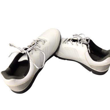 Used Etonic Mens Golf Shoes White Senior 10.5 11760-S000085096