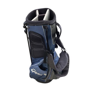 Used Taylormade STAND BAG Mens Stand Bag Black And Royal Blue 11760-S000085095