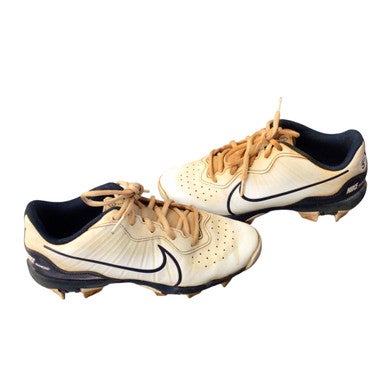 Used Nike DIAMOND BB CLEATS BB/SB Cleats Navy And White Junior 05 11760-S000085088