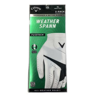 Used Callaway Mens Golf Glove White XL 11760-S000085068