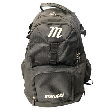 Used Marucci BACKPACK BB/SB Player Backpack Black 11760-S000085053