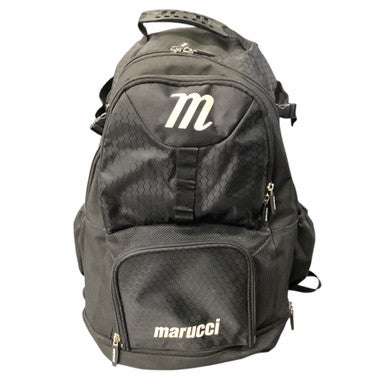 Used Marucci BACKPACK BB/SB Player Backpack Black 11760-S000085053