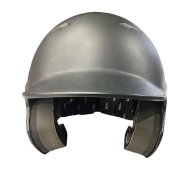 Used Victus BATTING HELMET 6 - 6 5/8 Batting Helmet No Mask Black SM 11760-S000085044