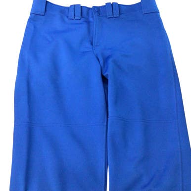 Used Mizuno SOFTBALL PANTS BB/SB Pant Womens Royal Blue XL 11760-S000085020