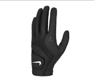 New NIKE DURA FEEL LH BLACK GLOVE 11760-ENIDFBLK