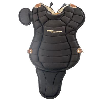 Used PRO MARK CHEST PROTECTOR Catchers Chest Protector Black Intermed 11760-S000084932