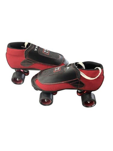Used VANILLA SKATES - QUADS Senior Roller Quad Skates Maroon Senior 11 11760-S000084933
