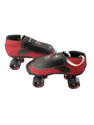 Used VANILLA SKATES - QUADS Senior Roller Quad Skates Maroon Senior 11 11760-S000084933