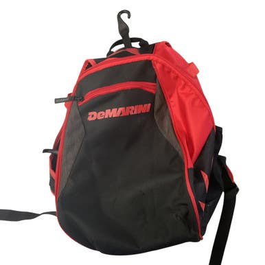 Used Demarini BACKPACK BB/SB Player Backpack Black And Red 11760-S000084937