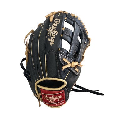 Used Rawlings RTD BB/SB Glove RH Throw Black 12 3/4" 11760-S000084890