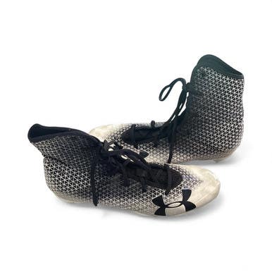 Used Under Armour Adult FB Cleats Black Senior 14 11760-S000084825