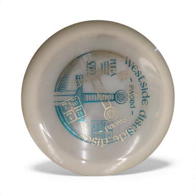 Used Westside VIP SWORD Disc Golf Driver White 11760-S000084796