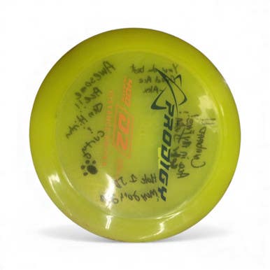 Used Prodigy 400 D2 Disc Golf Driver Yellow 11760-S000084792