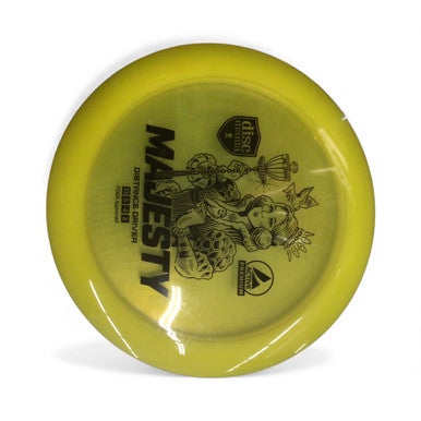 Used Discmania ACTIVE MAJESTY Disc Golf Driver Yellow 11760-S000084790