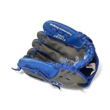 Used Rawlings SAVAGE S10GRY BB/SB Glove RH Throw Royal Blue 10" 11760-S000084781