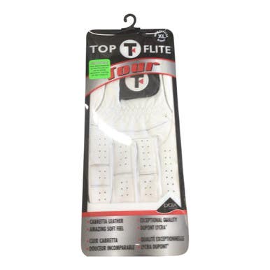 Used Top Flite Mens Golf Glove White XL 11760-S000084746