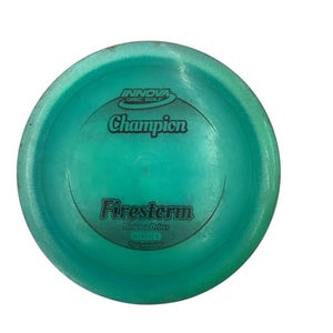 Used Innova CHAMPION FIRESTORM Disc Golf Driver Green 11760-S000084740