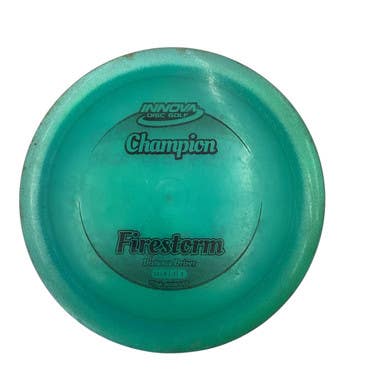 Used Innova CHAMPION FIRESTORM Disc Golf Driver Green 11760-S000084740