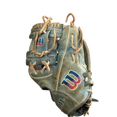 Used Wilson A2000 BB/SB Glove RH Throw Royal Blue 11 1/2" 11760-S000084735