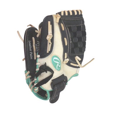 Used Rawlings FASTPITCH BB/SB Glove LH Throw White 11" 11760-S000084727