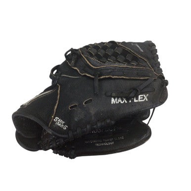 Used Mizuno POWER CLOSE BB/SB Glove RH Throw Black 10" 11760-S000084725