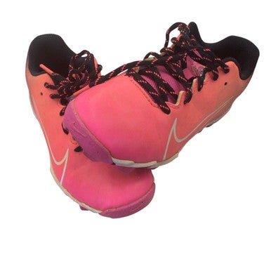 Used Nike DIAMOND BB/SB Cleats Pink Junior 03.5 11760-S000084682