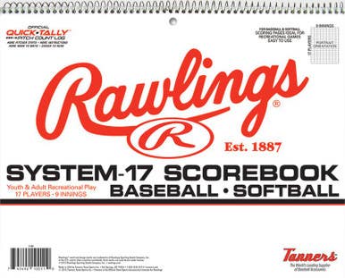 New SYSTEM-17 BB SCOREBOOK 11760-TNR17SB