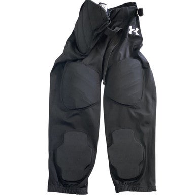 Used Under Armour Adult FB Integrated Pants Black SM 11760-S000083969