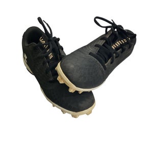 Used Under Armour BB/SB CLEATS BB/SB Cleats Black Junior 04 11760-S000083963