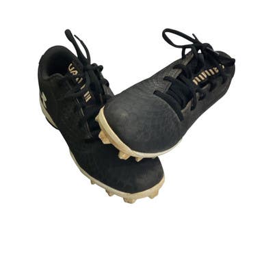 Used Under Armour BB/SB CLEATS BB/SB Cleats Black Junior 04 11760-S000083963